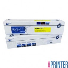 Картридж для EPSON AcuLaser C1100/CX11N (S050187) Toner Cartr жел (4К) UNITON Premium