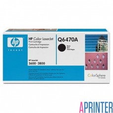 Картридж HP Q6470A для HP Color LaserJet 3600/3800 (6000 стр. Черный)