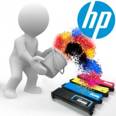 Заправка  картриджа HP ce390a