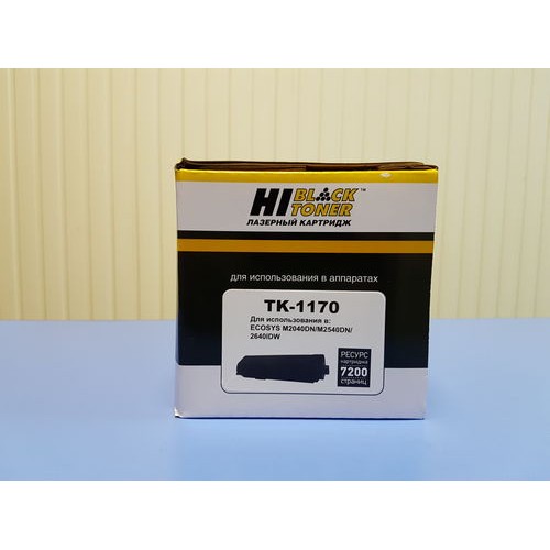 Hi-Black TK-1170 для Лазерных Принтеров Kyocera-Mita M2040dn/M2540dn, 7,2K (с чипом)