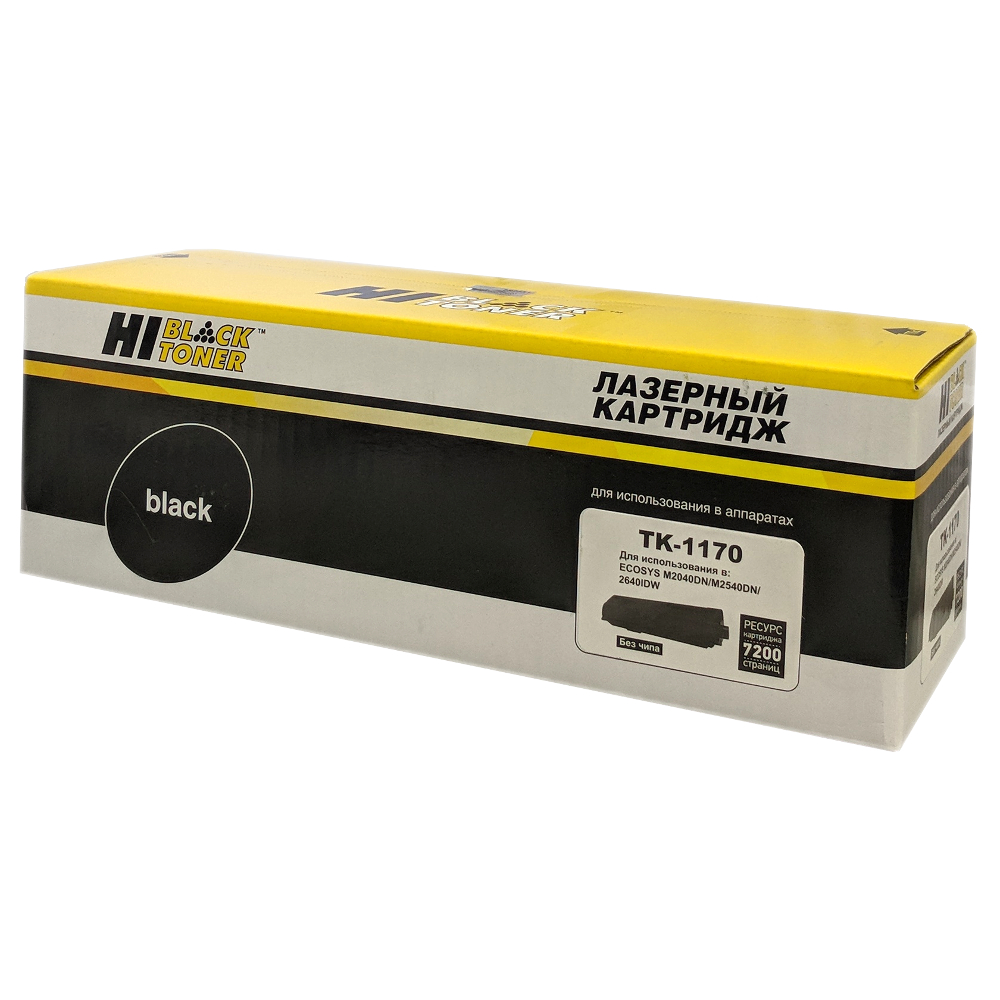 Hi-Black TK-1170 для Лазерных Принтеров Kyocera-Mita M2040dn/M2540dn, 7,2K (без/ч)